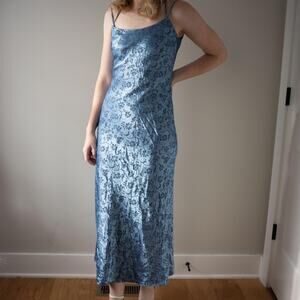 Vintage Y2K Steppin Out Blue Prom/Formal Dress